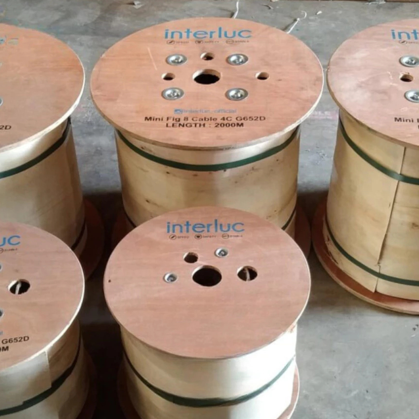 Jual Kabel Fiber FO INTERLUC 4 Core FIG8 2000 Meter - Kabel Udara ...