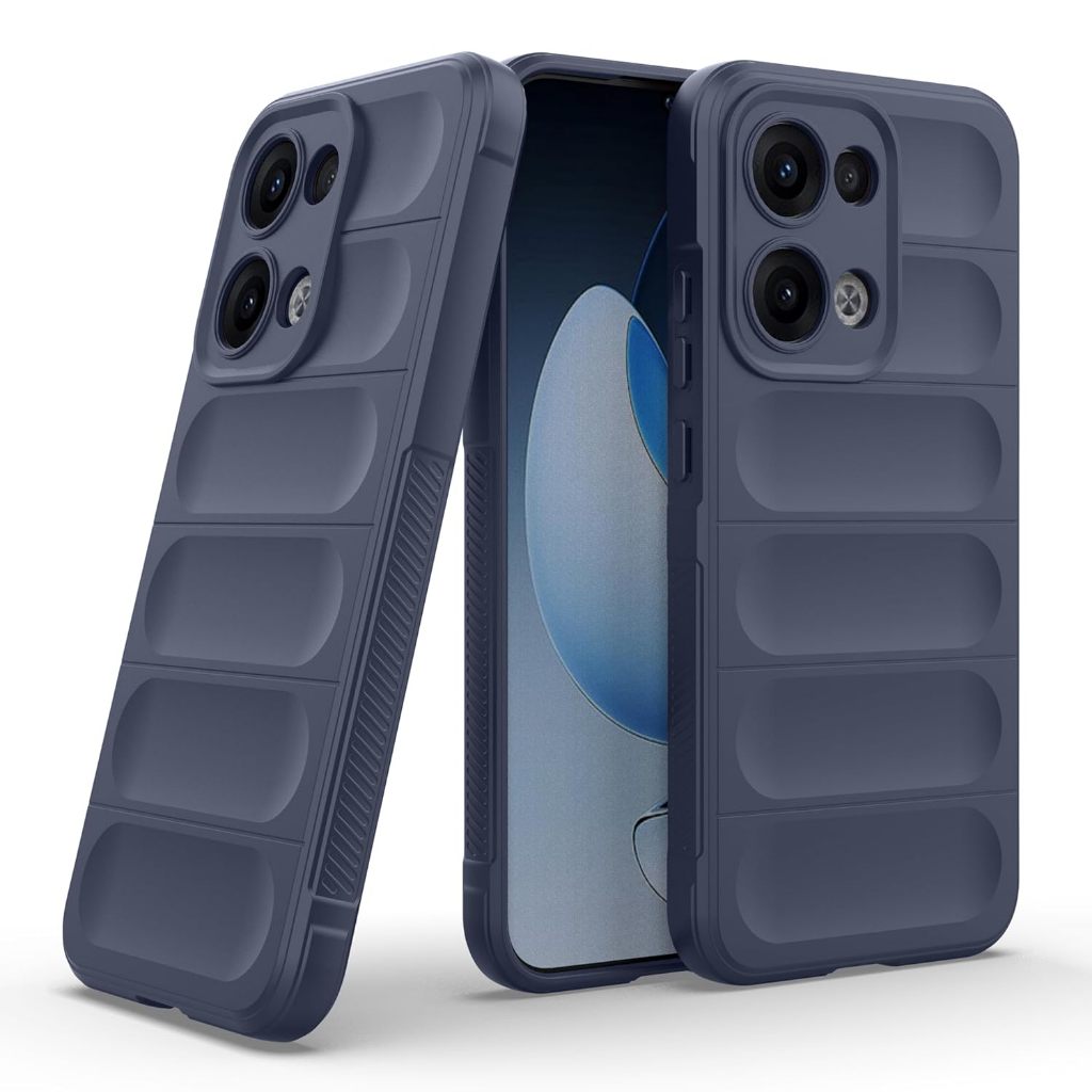 For Oppo Reno13 F 5G Phone Case Black Matte Bumper Anti-slip - View #2