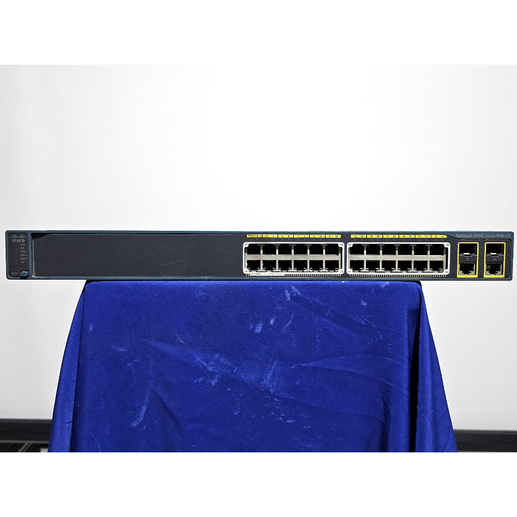 Jual Switch Hub Cisco Catalyst 2960 24 PC L 24 Port 10 100 POE 2 Port ...