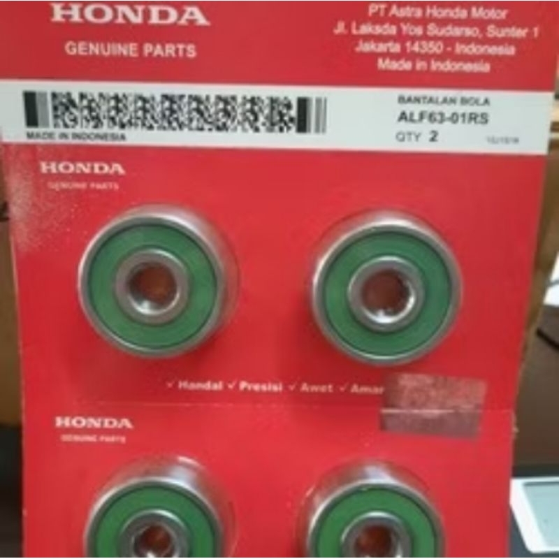 Jual Bearing 6301 RS Supra X Fit 125 / Grand / Blade ALF63-01RS ( 1PCS ...