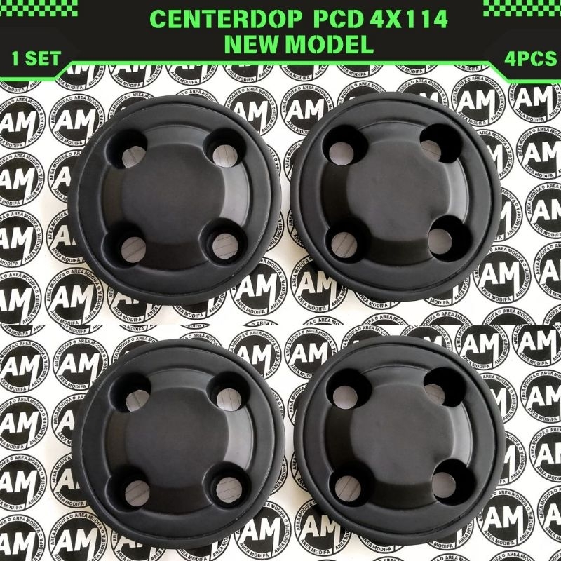 Jual centerdop dop velg kaleng model custom PCD 4x114 satu set/4 PCS ...