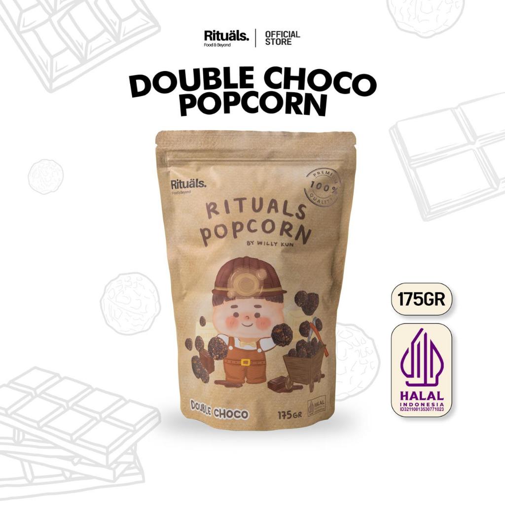 Jual Rituals Food Double Choco Popcorn 175gr Ukuran Large - Snack ...