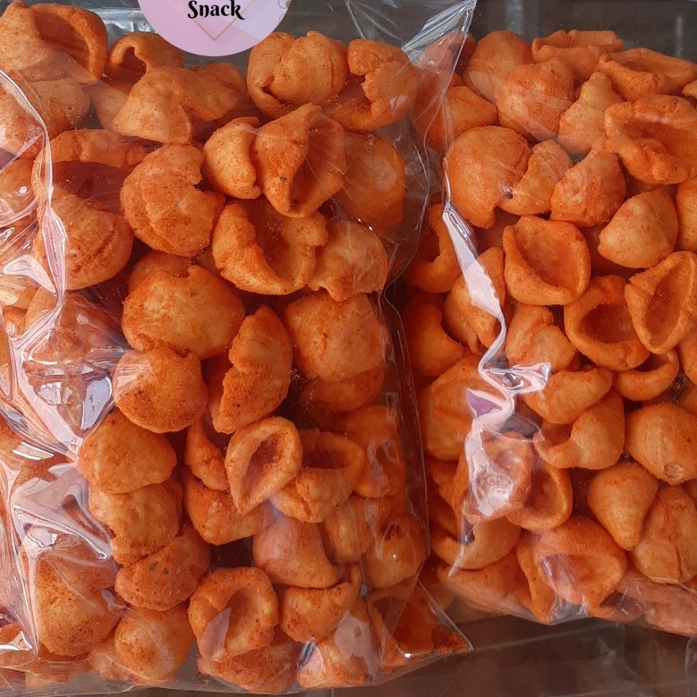 Jual PROMO 2 BUNGKUS KERUPUK RAMBOO VIRAL EXTRA PEDAS / KEMASAN SACHET ...