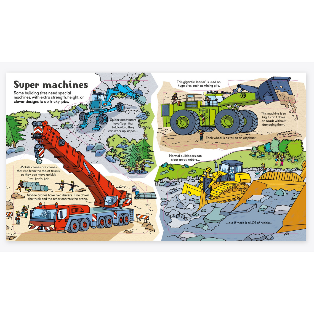 Jual Look Inside Building Sites Buku Import Lift the Flap Look Inside ...