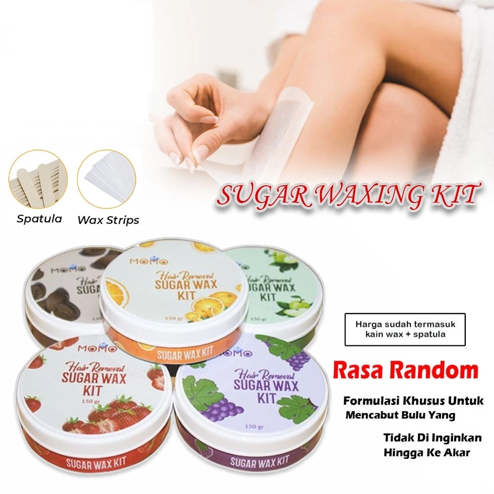 Sugar Waxing Kit /Sugar Wax - Pencabut Menghilangkan Bulu Rambut Ketiak Tangan Kaki RANDOM | AutoStock