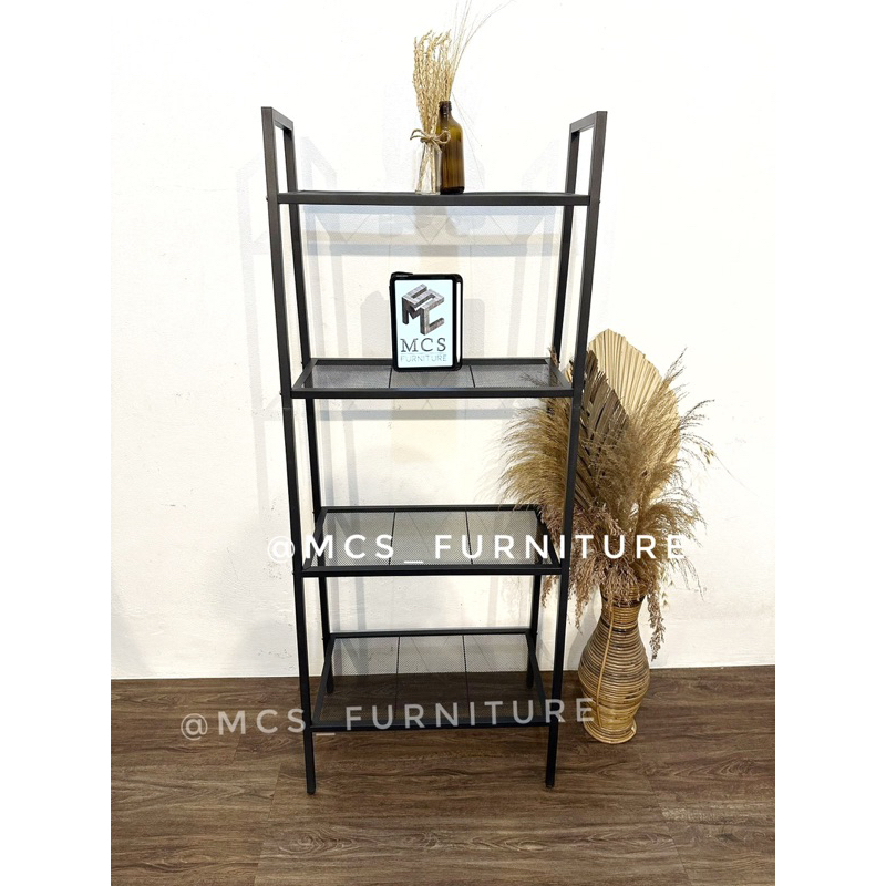 Jual Rak Besi 4 Tingkat Tangga Full Besi Metal Storage Rack Penyimpanan ...