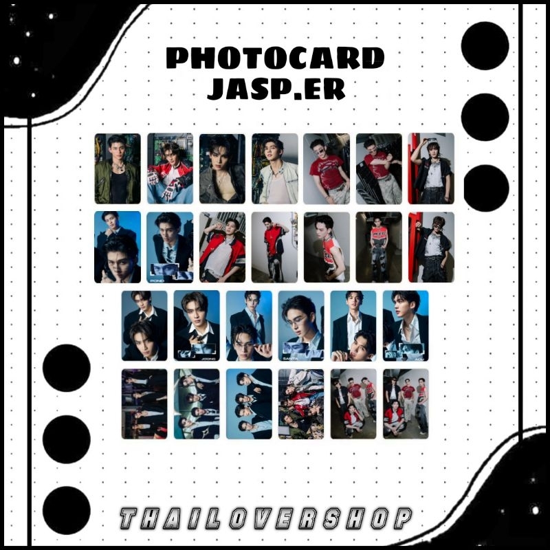 Jual PHOTOCARD JASP.ER RAIKANTOPENI THAI ACTOR IDOL PC SET JOONG