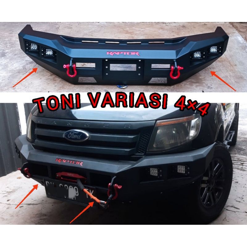 Jual Bemper Bumper Depan Ford Ranger T6 Model Raptor | Shopee Indonesia