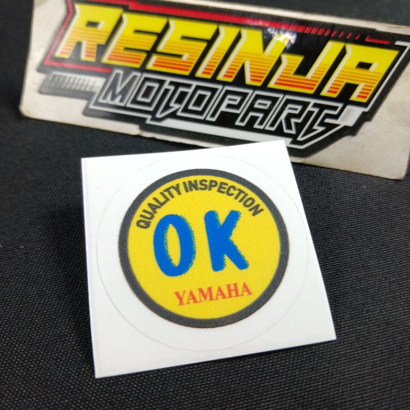 Jual Stiker Sticker Logo OK Yamaha Original Ritrama | Shopee Indonesia