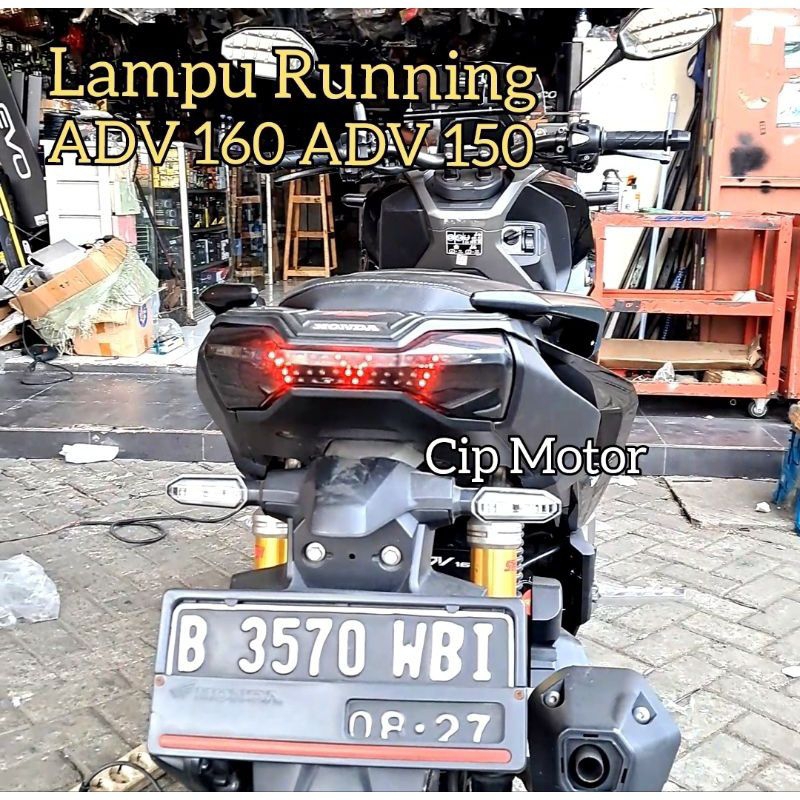 Jual Lampu Stop Running ADV 150 ADV 160 8 Mode Mika Smoke ADV | Shopee ...