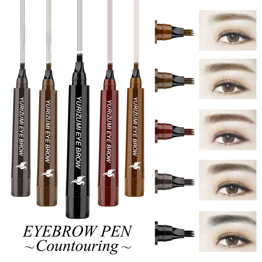 Pensil Alis Tint My 4 Tip Waterproof & Tahan Lama Eyebrow Contouring | AutoStock