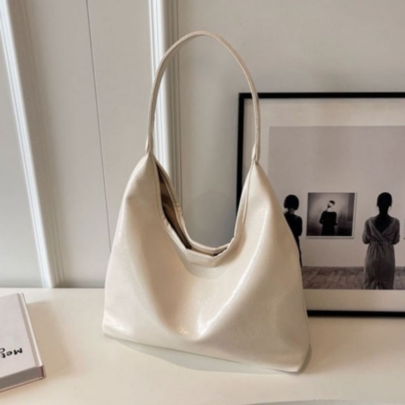 Jemyna Tote Bag Wanita - Tas Bahu Totebag Kuliah Kerja Sintetis - foto 5