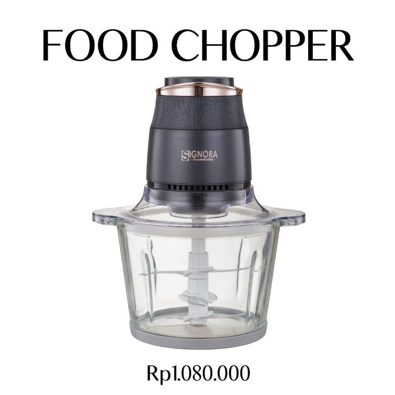 Jual Signora Food Chopper 3 Liter Powerfull Motor | Shopee Indonesia