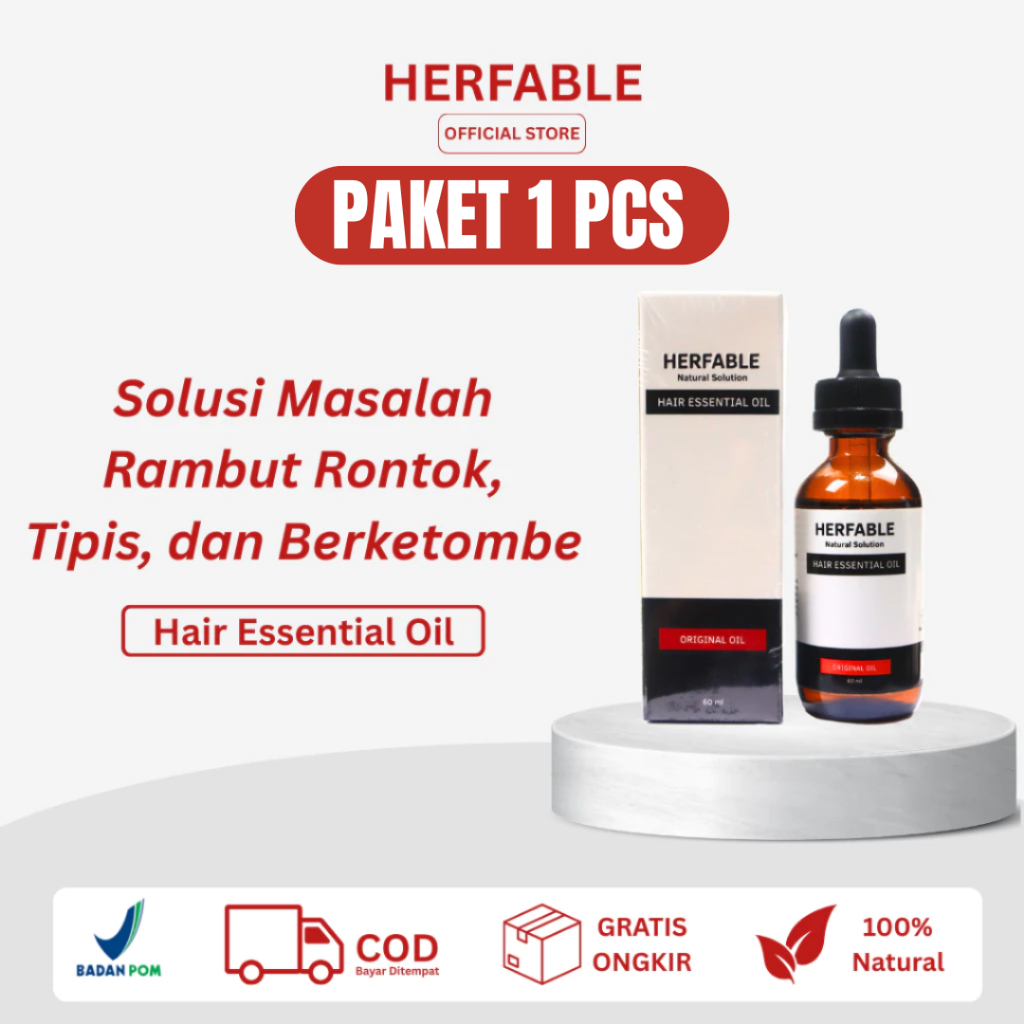Jual Herfable - Hair Oil Obat Rambut Rontok Dan Penumbuh Rambut Pria ...