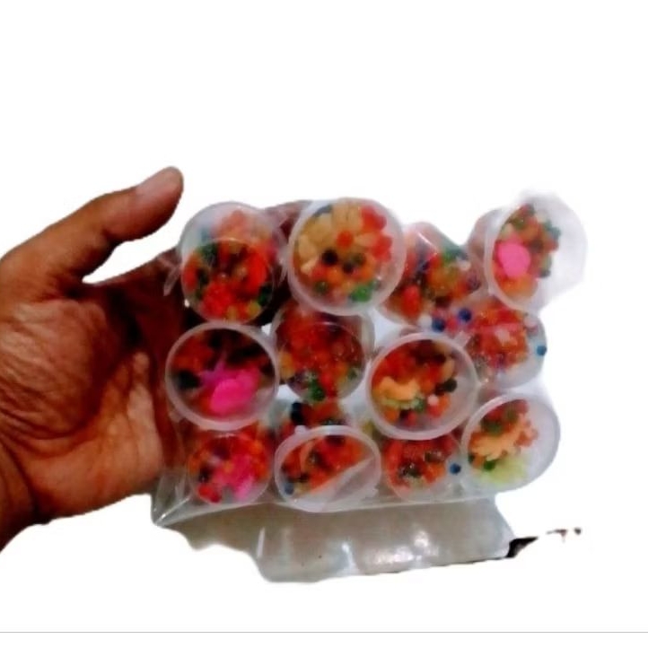 Jual Rendaman air waterbead kemasan timwal satu pack 12 pcs | Shopee ...