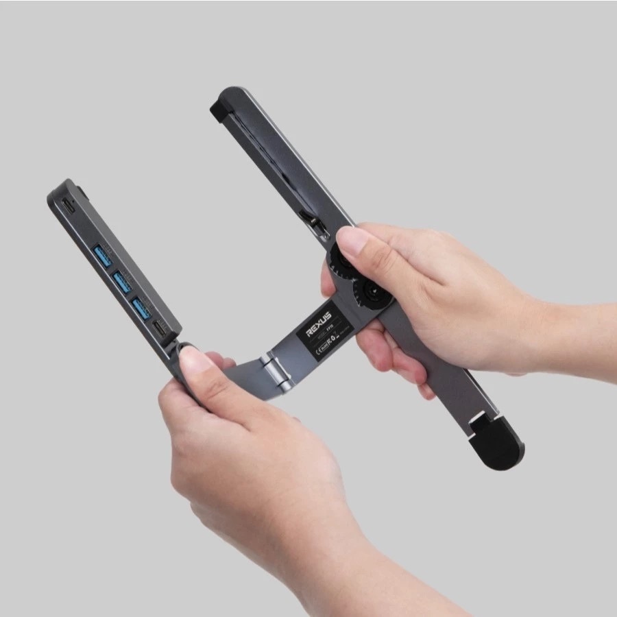 Jual Rexus Tetra Pro FP10 / FP-10 Foldable Laptop Stand Dudukan Lipat ...