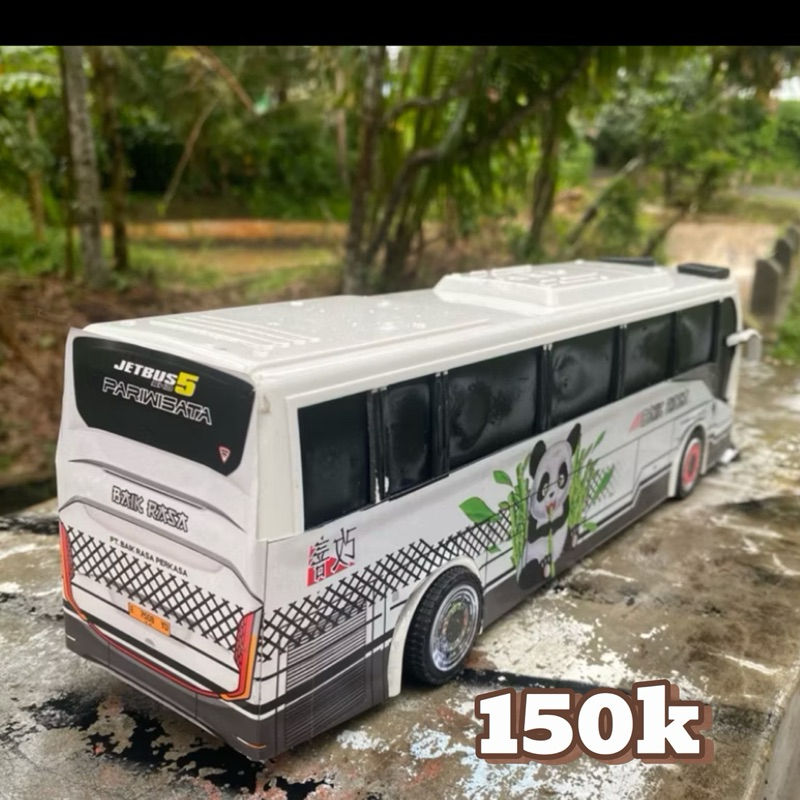Jual Miniatur Bis Plastik RKC Baik Rasa Kids Panda modifikasi level 1 ...