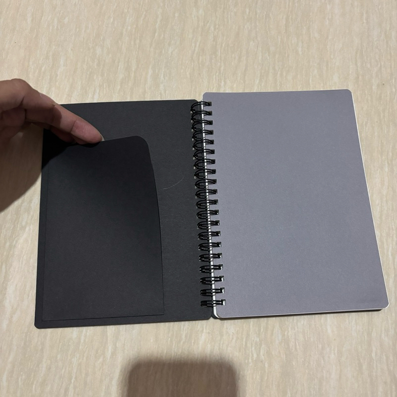Jual MUJI Note Book B6 Black Hitam (Original MUJI Ginza Tokyo Japan ...