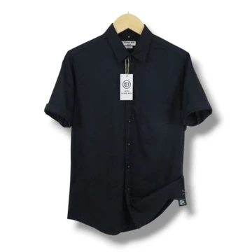 Kemeja Lengan Pendek Pria Baju Kemeja Cowok Kemeja Kantor Kerah Cowok