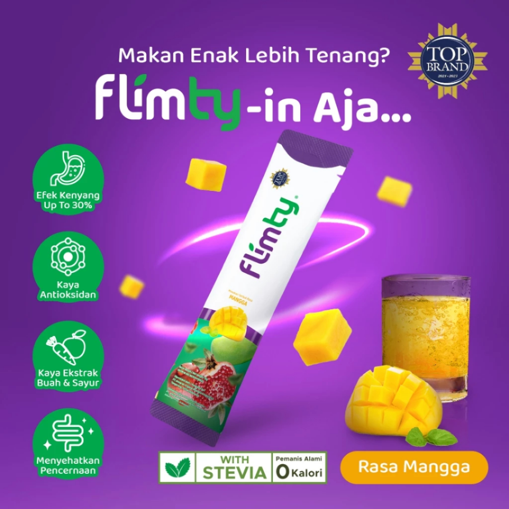 Jual Flimty Fiber Mangga Flimty Mango 16 sachet 1 Box | Shopee Indonesia