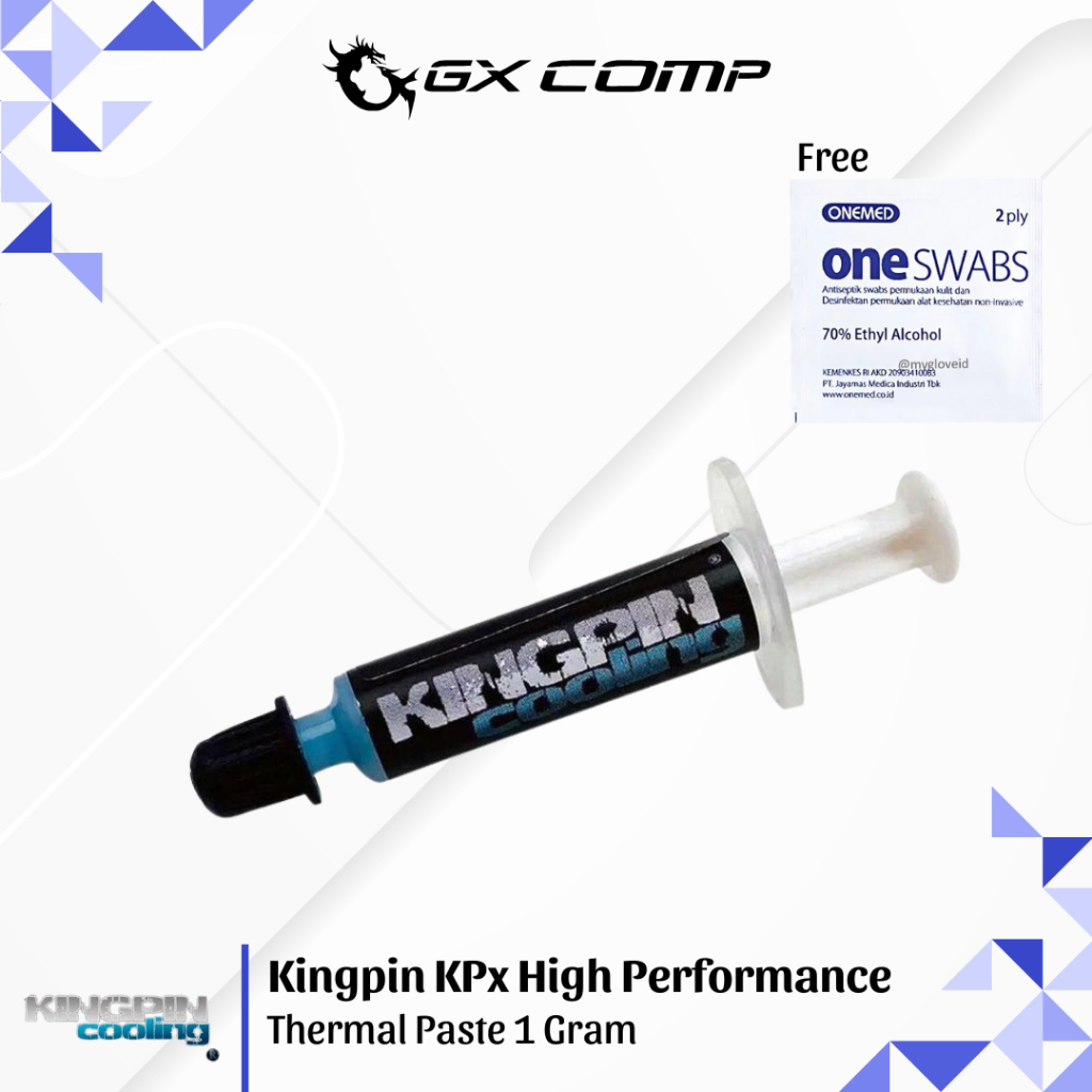 Jual Kingpin KPx High Performance Thermal Paste 1 gram / 1gr | Shopee ...