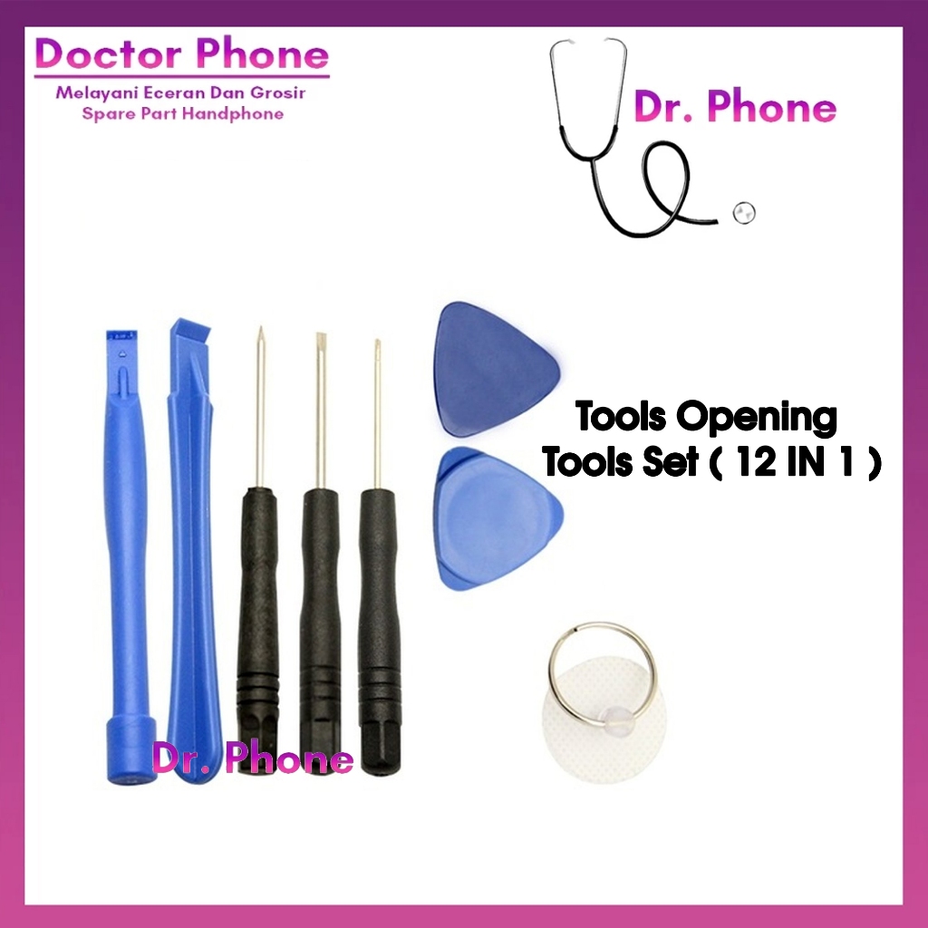 Jual Tools Opening Tools Set ( 12 IN 1 ) | Shopee Indonesia