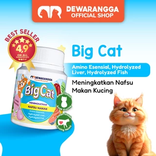 Dewarangga Vitamin Kucing BIG CAT untuk Penggemuk dan Penambah Nafsu Makan Kucing