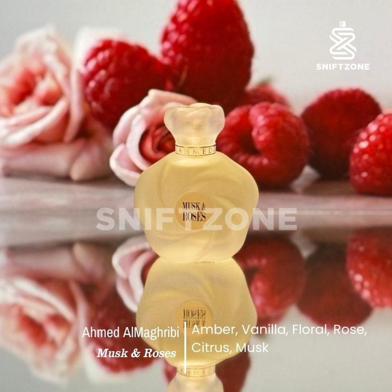 Jual Ahmed Al Maghribi Musk & Roses 75ml | Shopee Indonesia