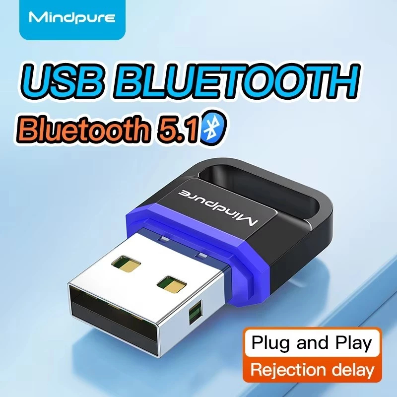 Jual Mindpure USB Bluetooth 5.1 Adapter ( US020 ) | Dongle Bluetooth V5 ...