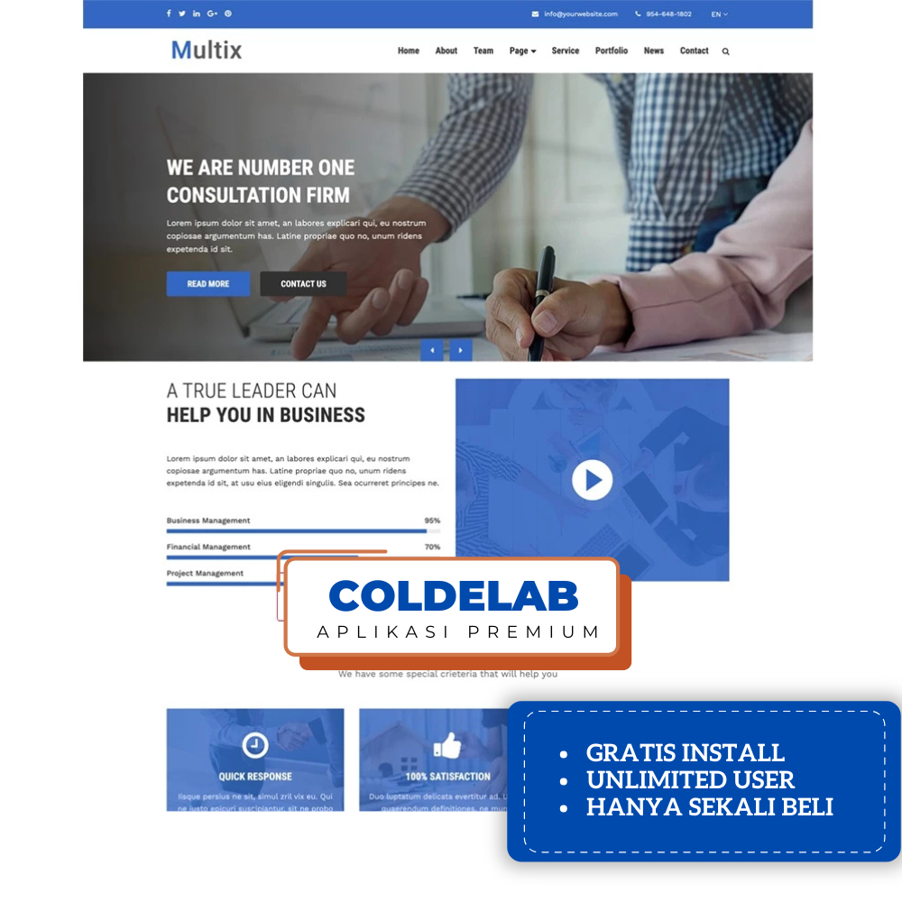 Source Website Company Profile Responsif Lengkap Bahasa Indonesia PHP