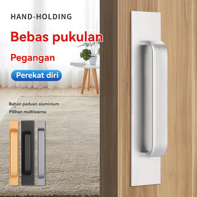Jual Gagang Handle Handel Tempel Lemari Rak Laci Pintu Pegangan Kaca ...