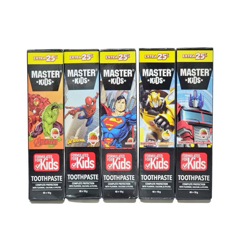 Jual Master Kids Pasta Gigi Anak - Edisi Marvel & Transformers ...