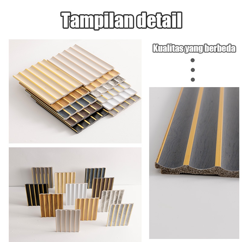 Jual Panel Dinding WPC Motif Kayu 3D Premium - Anti Rayap & Tahan Air ...