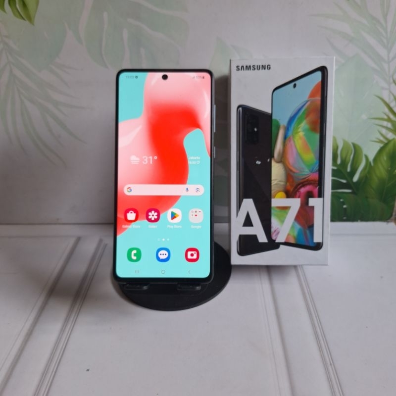 Jual Samsung Galaxy A71 Ram 8/128 GB Fullset Original Mulus