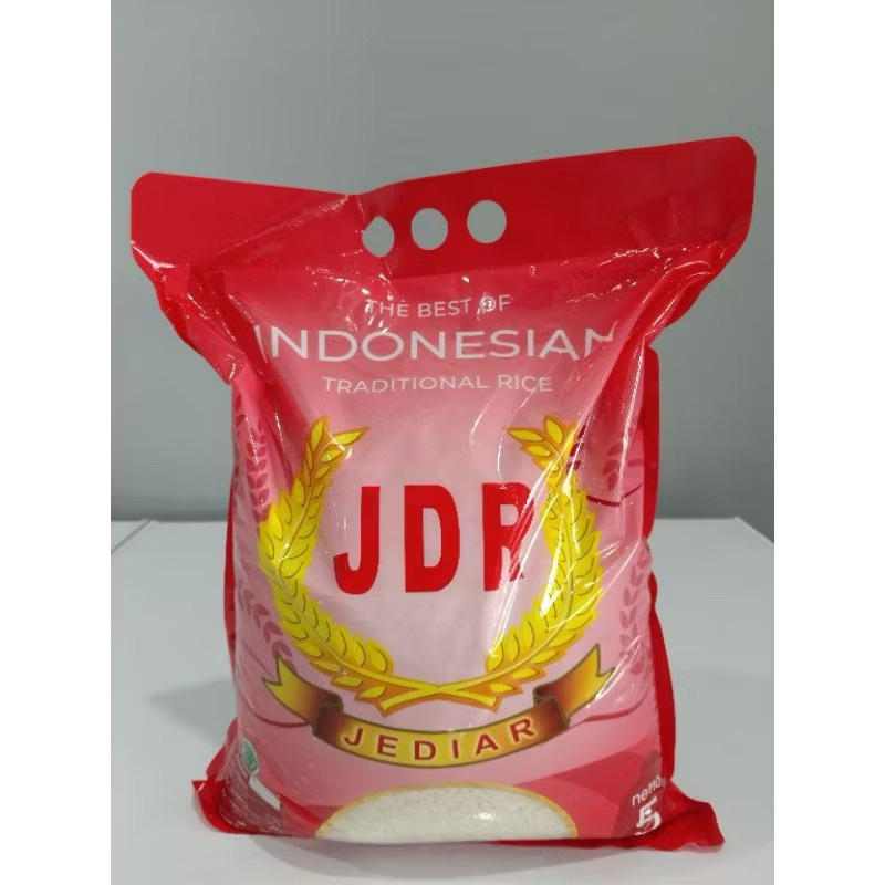 Jual Beras Jawa 5Kg Merek JDR Merah | Shopee Indonesia