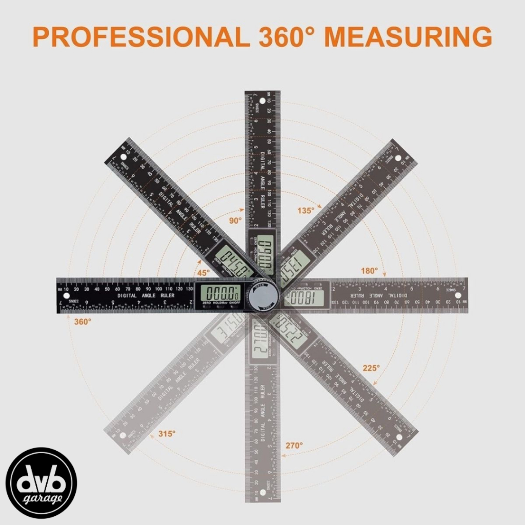 Jual DIGITAL ANGLE RULER PENGGARIS PROTRACTOR ALAT UKUR SUDUT DERAJAT ...