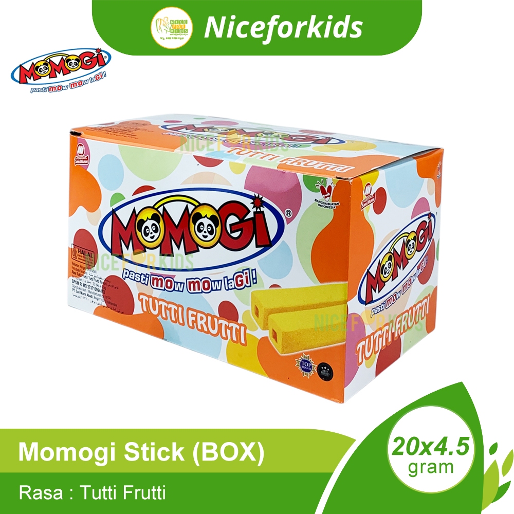 Jual Momogi Box Isi 20 x 5gr / Snack Stick Gurih | Shopee Indonesia