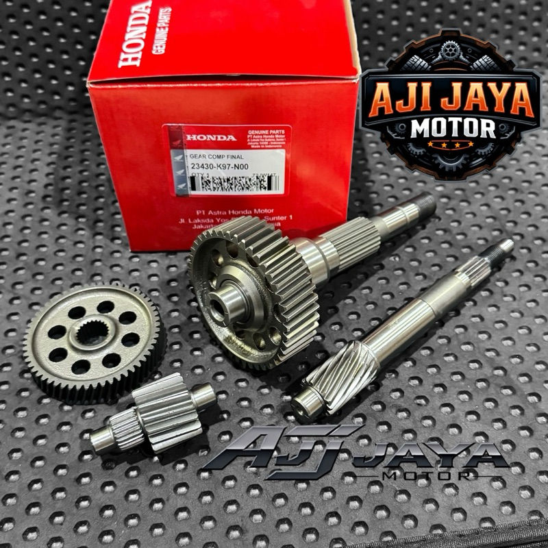 Jual Gigi Rasio Gear Rasio Komplit PCX 150 K97 2017_2021 | Shopee Indonesia
