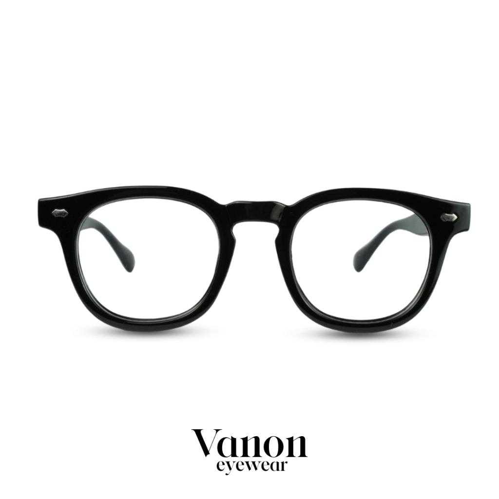Jual Kacamata Kane Hitam Glasses Unisex - vanon eyewear | Shopee Indonesia