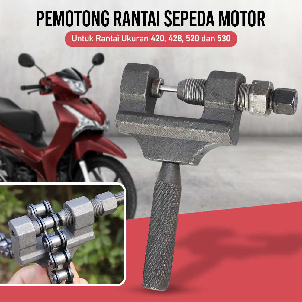 Jual Pemotong Rantai Sepeda Motor Chain Breaker 420-530 Fushi | Shopee ...