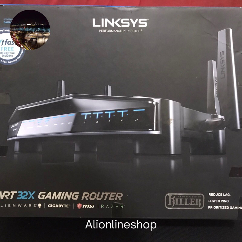 Jual router wifi linksys WRT32x second normal ada box | Shopee Indonesia