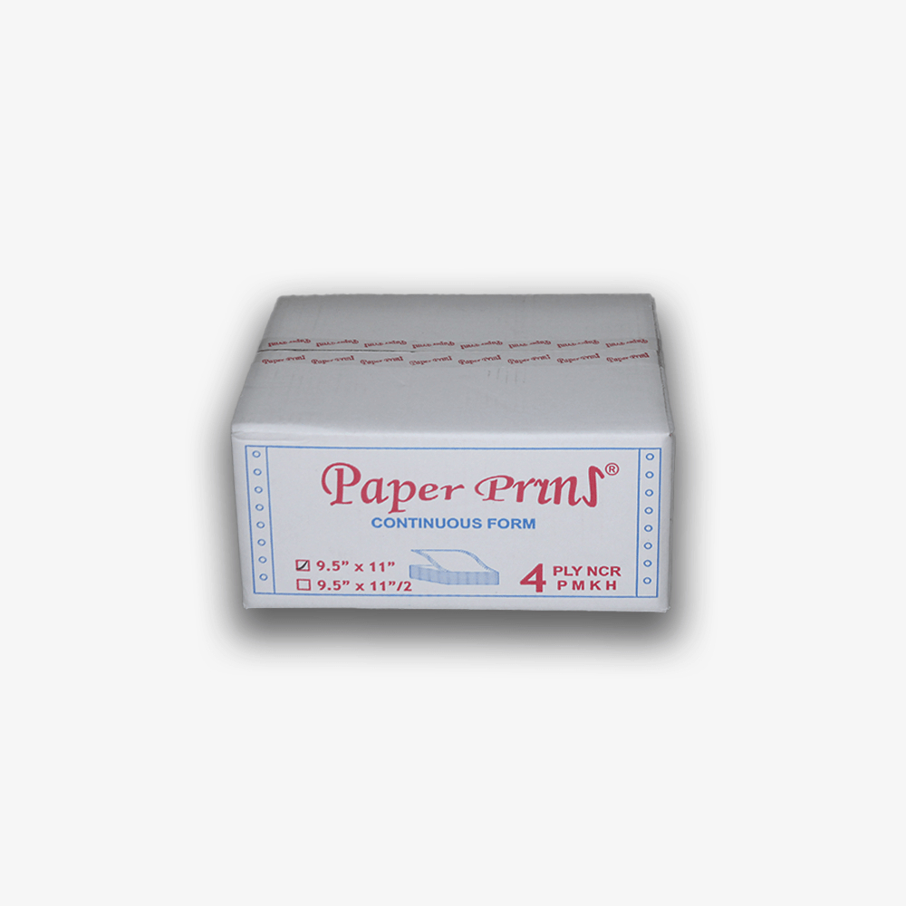 Jual KERTAS CONTINUOUS FORM PAPER PRINT 9.5 X 11 4 PLY FULL BAGI 2 ...
