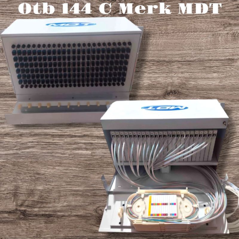 Jual Otb Rack Merk MDT 144 Core Type SC UPC Lengkap | Shopee Indonesia