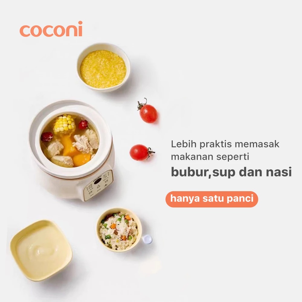 Jual Coconi Umi Slow Cooker 1L | Shopee Indonesia