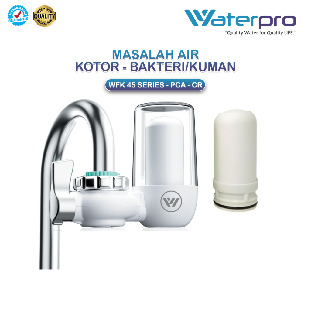 Jual REFILL FILTER AIR KRAN WASTAFEL WATERPRO WFK-45 | Shopee Indonesia