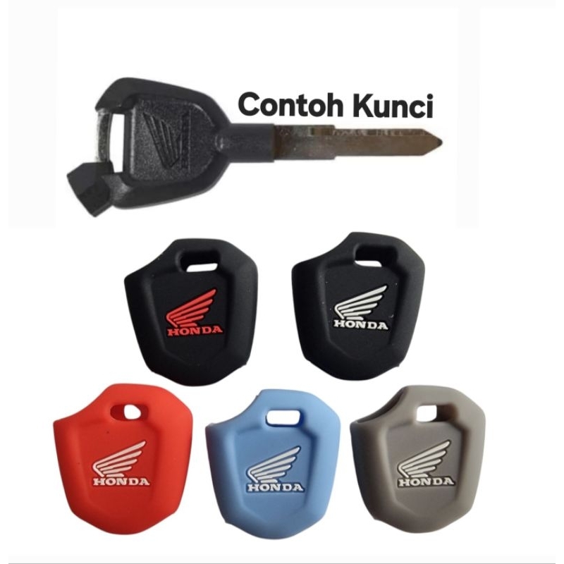 Cover Silikon Kunci Motor Honda CB 150 CBR 150 Sonic Supra Vario Beat Casing Kunci Motor Honda