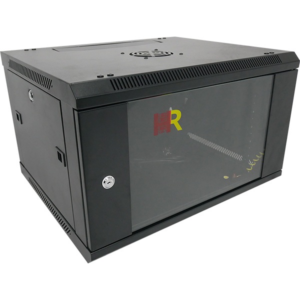 Jual HAGANE Wallmount Rack 4U Depth 500mm HR445SDG rack server 19 ...