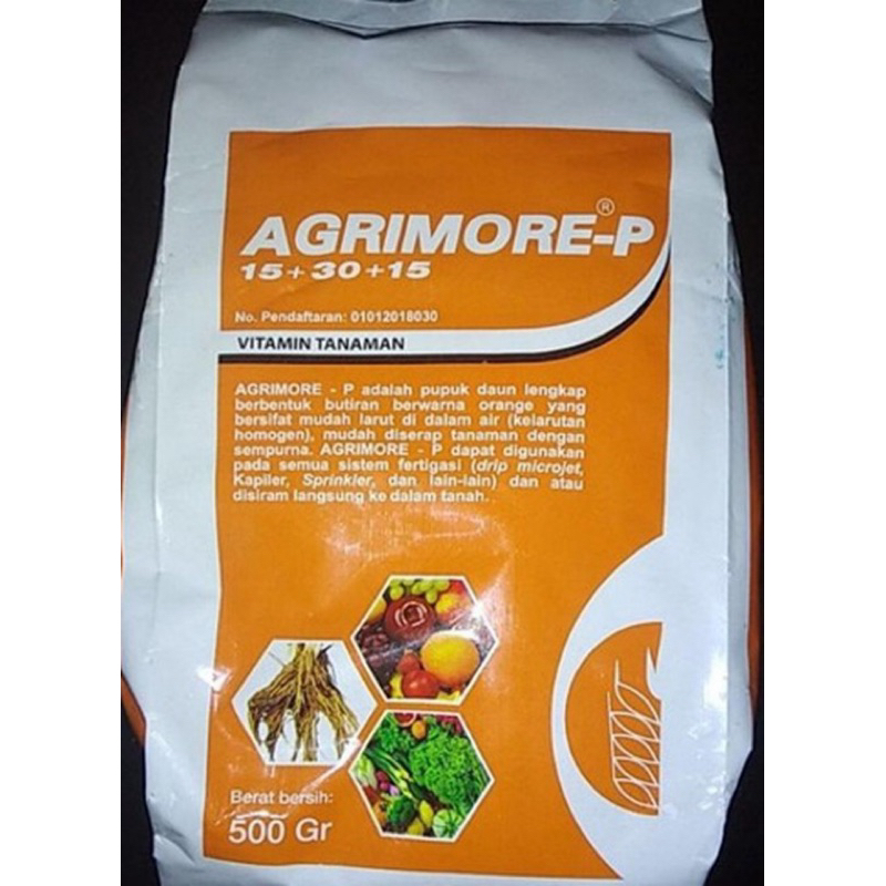 Jual pupuk agrimore p ukuran 500gr | Shopee Indonesia