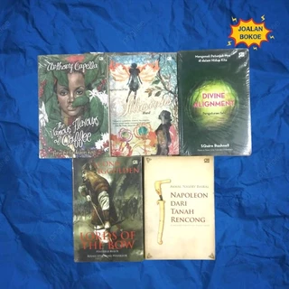 BUKU NOVEL ORIGINAL NOVEL ROMANCE / NOVEL FIKSI / NOVEL THE VARIOUS FLAVOURS AT COFFE / NOVEL ILLUSIONS / BUKU DIVINE ALIGNMENT / NOVEL LORDS OF THE BOW / NOVEL NAPOLEO N DARI TANAH RENCONG