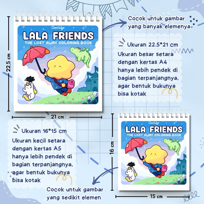 Jual Lala Friends The Lost Away Coloring Book | Shopee Indonesia